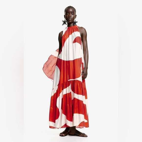 H&M Voluminous Maxi Dress - Picture 2 of 6